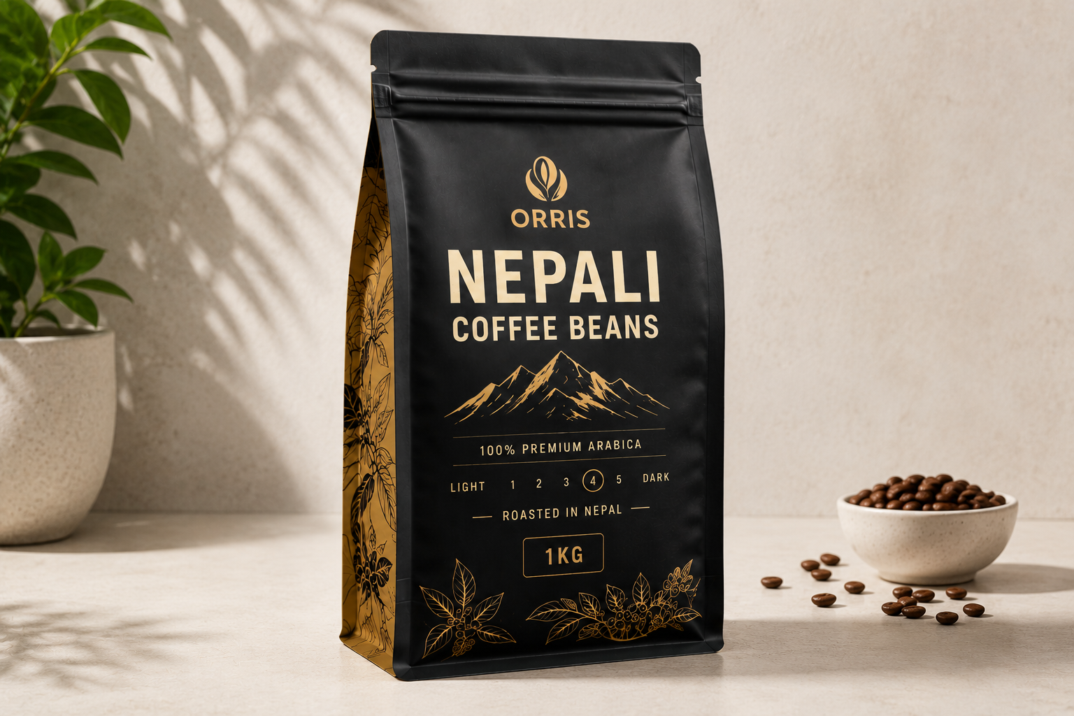 1kg coffee pack